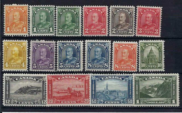 Image of Canada SG 288/303 LMM British Commonwealth Stamp